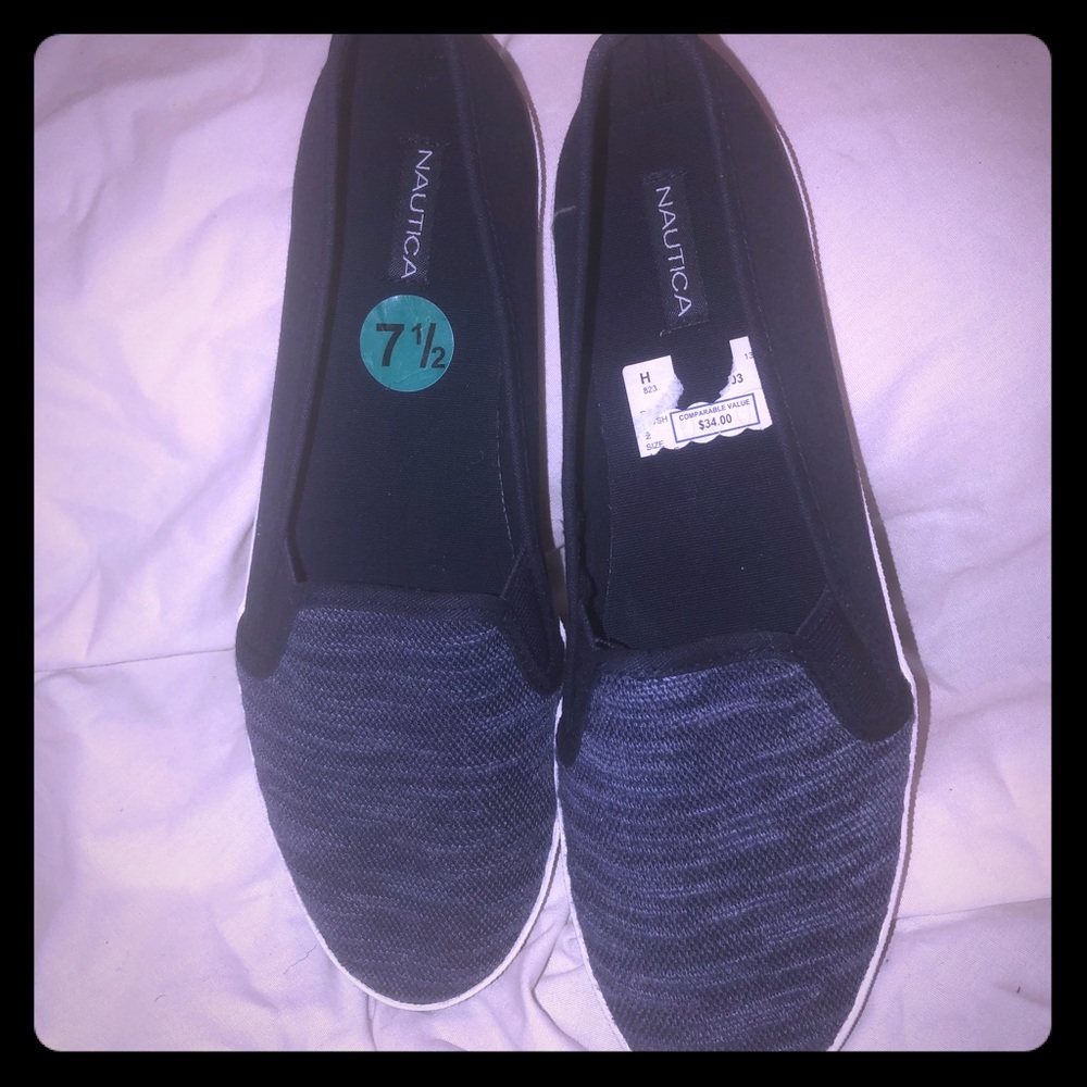 Nautica Slide-on Shoes- brand new! Size 7 1/2